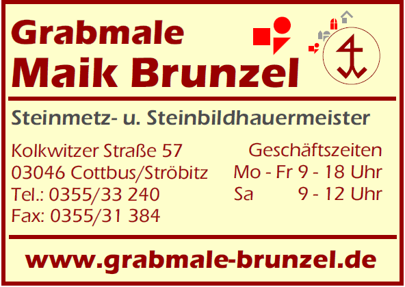 Grabmale Maik Brunzel